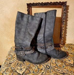 Jellypop wide calf boots